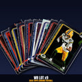 2025 Topps Chrome WR Lot x9 - Shakir, Pearsall, Downs, Doubs, Mooney
