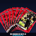 2025 Prizm Draft Picks RED CRACKED ICE Skill Lot x8 - Sampson, Kaleb Johnson