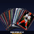 2025 Topps Chrome Rookie Offense Lot x11 - Dillon Gabriel, Higgins, Gordon