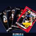 2025 Prizm Draft Picks NFL Stars Lot x4 - Goff, Stroud, Purdy, Collins Red Ice