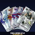 2025 Rookies & Stars Stars Lot x6 - Pittman, Deebo, Maxx Crosby