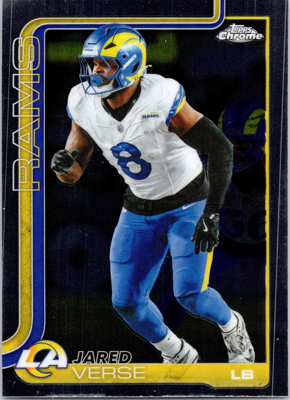 2025 Topps Chrome Defense Lot x9 - Stingley, Harrison Smith, Jared Verse