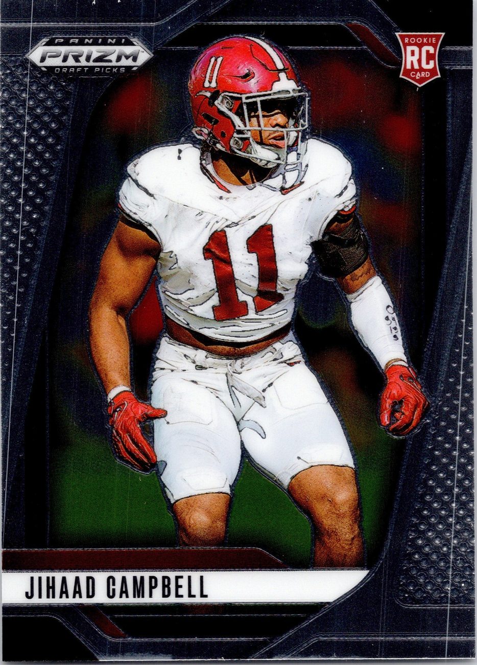 2025 Prizm Draft Picks Top Rookies Lot x4 - Campbell, Walker, Judkins RC