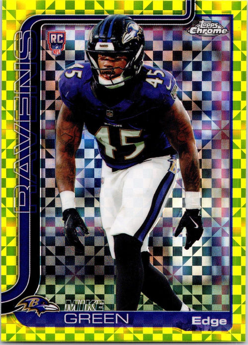 2025 Topps Chrome Rookie X-Fractor Lot x6 - Gabriel, Mike Green, Pink RCs