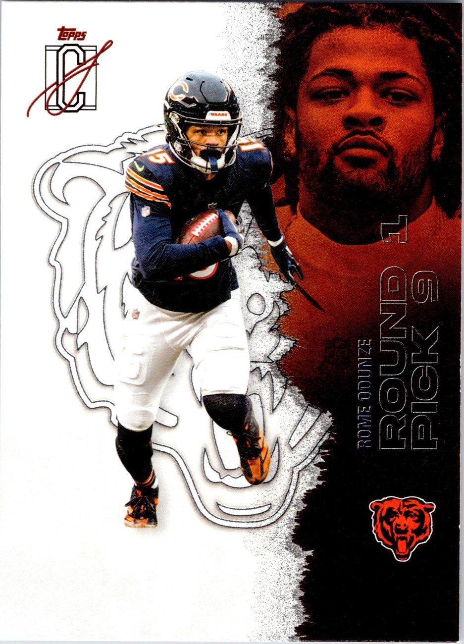 2025 Topps Signature Class WR Lot x7 - Worthy, Odunze, London, Sutton, Reed