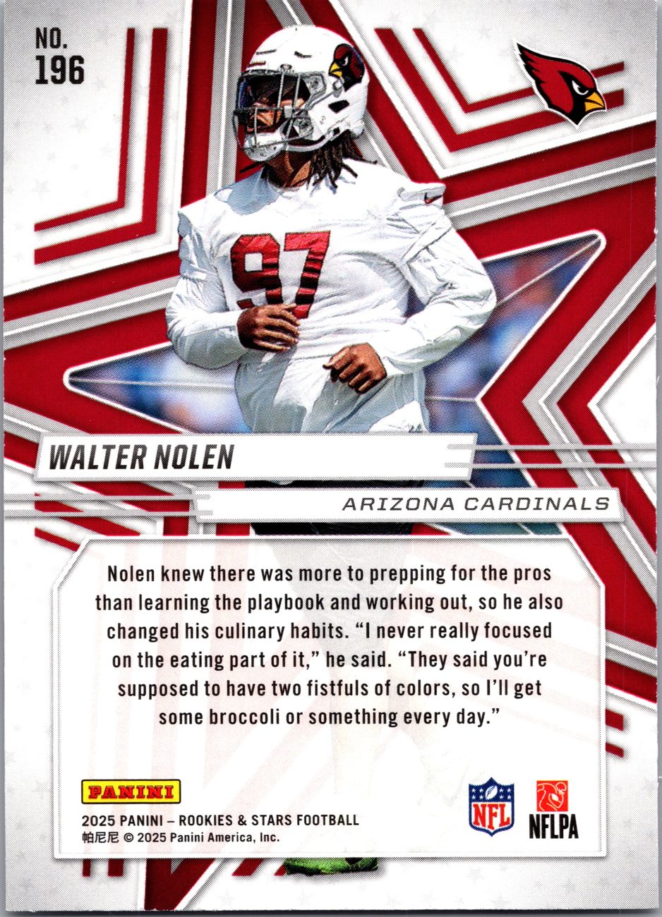 2025 Rookies & Stars Rookie Lot x5 - Graham, Hampton, Nolen RC