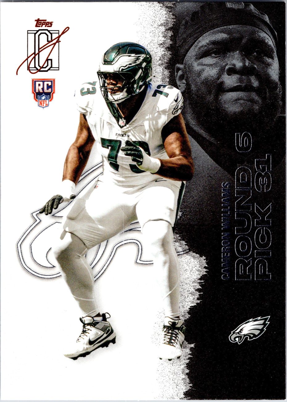 2025 Topps Signature Class Rookie Card Lot x7 - Cam Williams, Collins, Walker