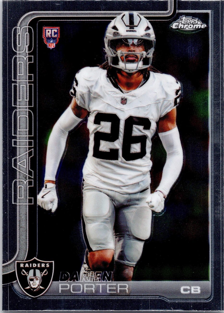 2025 Topps Chrome Rookie Defense Lot x10 - Jalon Walker, Stewart, Barron RC