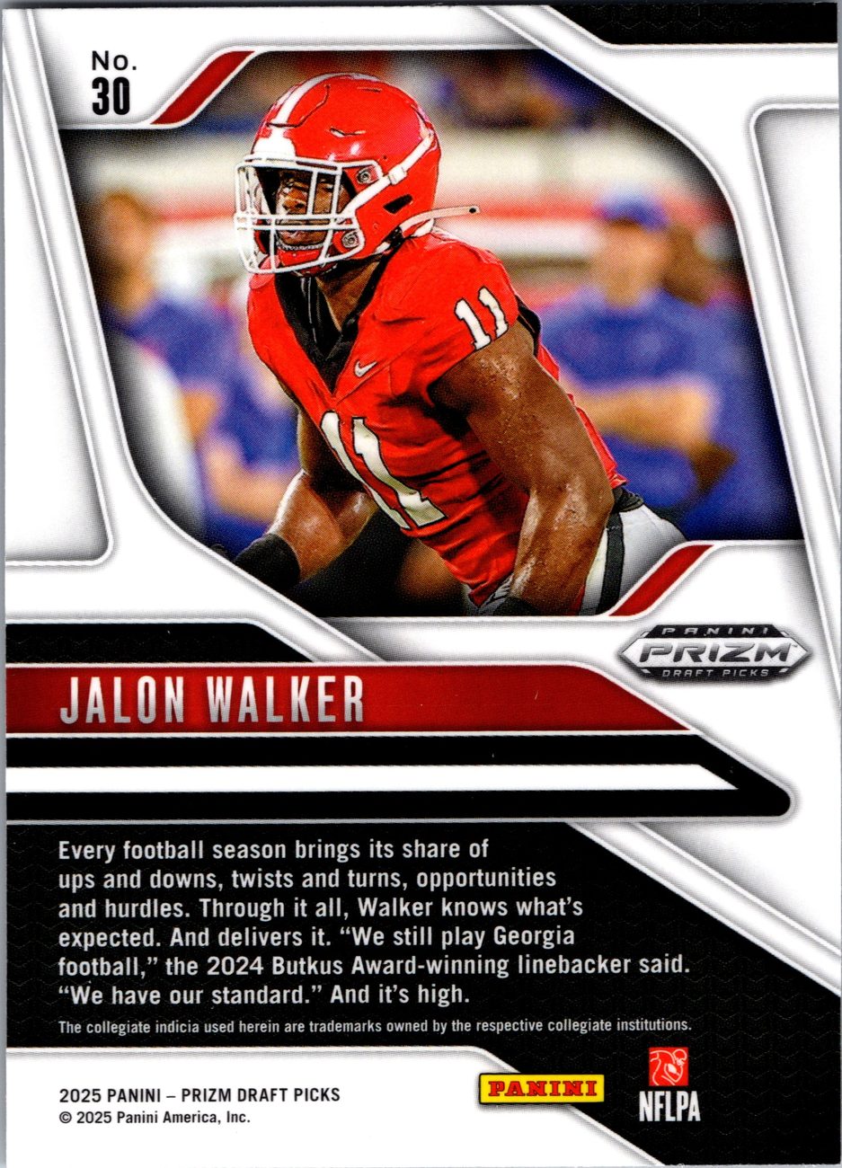 2025 Prizm Draft Picks Top Rookies Lot x4 - Campbell, Walker, Judkins RC