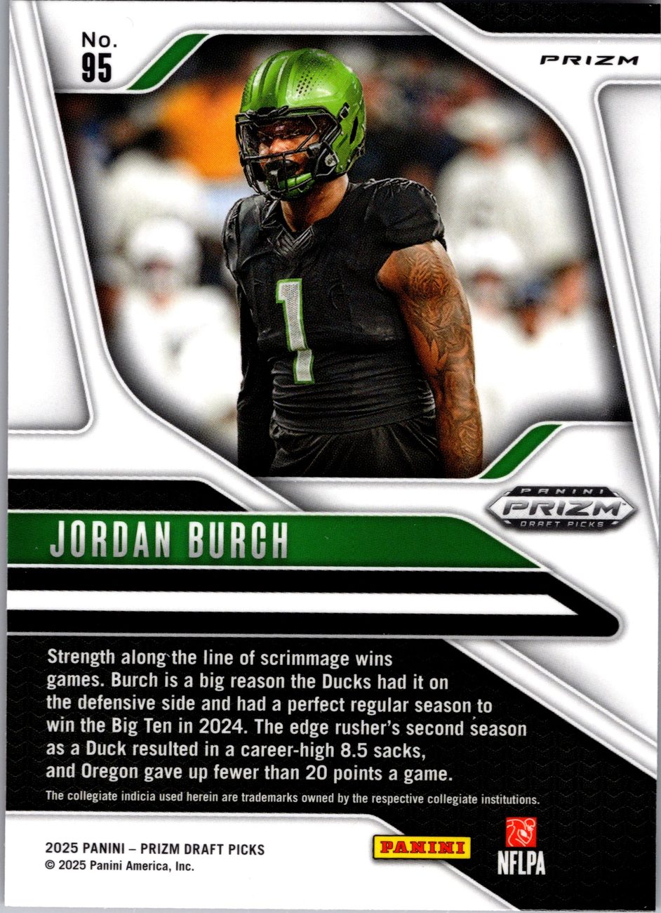 2025 Prizm Draft Picks RED CRACKED ICE Defense Lot x8 - Tuimoloau, W.Johnson