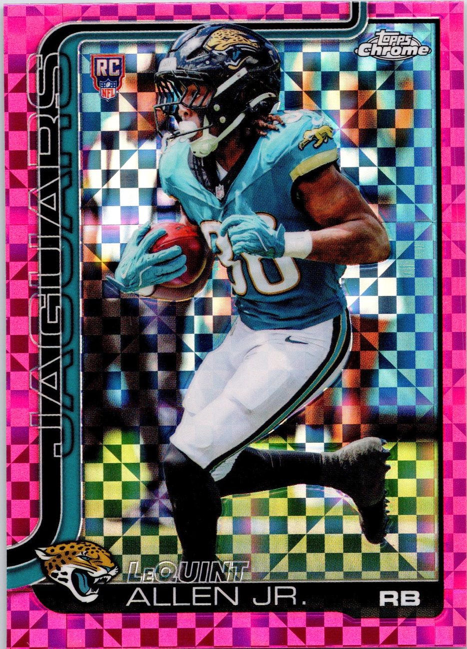 2025 Topps Chrome Rookie X-Fractor Lot x6 - Gabriel, Mike Green, Pink RCs
