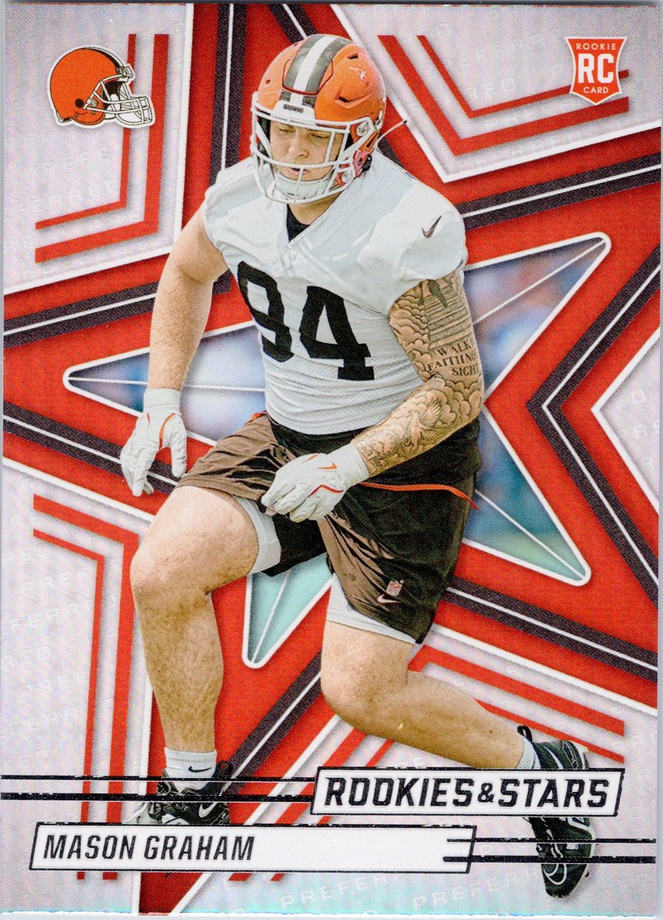 2025 Rookies & Stars Rookie Lot x5 - Graham, Hampton, Nolen RC
