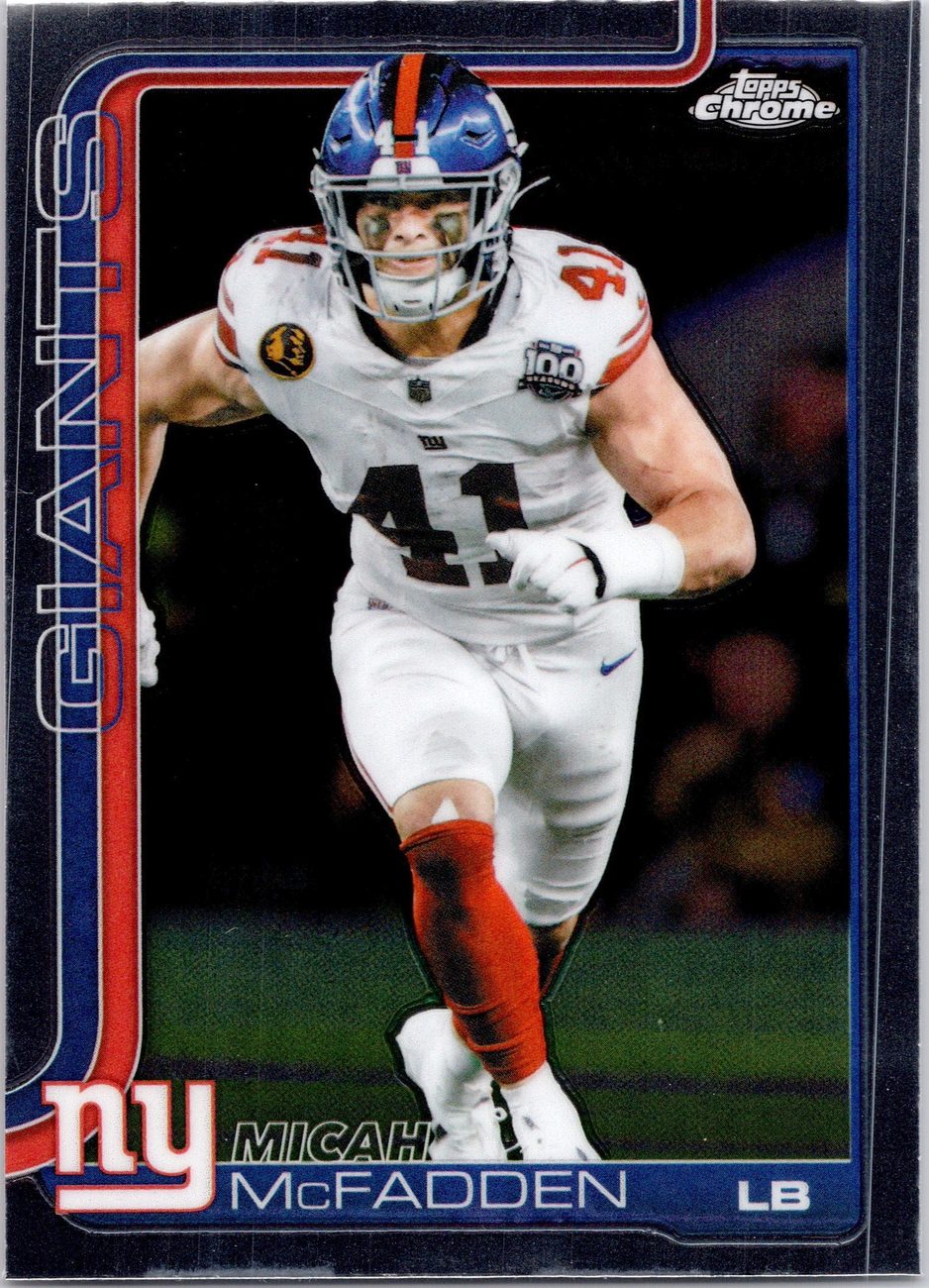 2025 Topps Chrome Defense Lot x9 - Stingley, Harrison Smith, Jared Verse