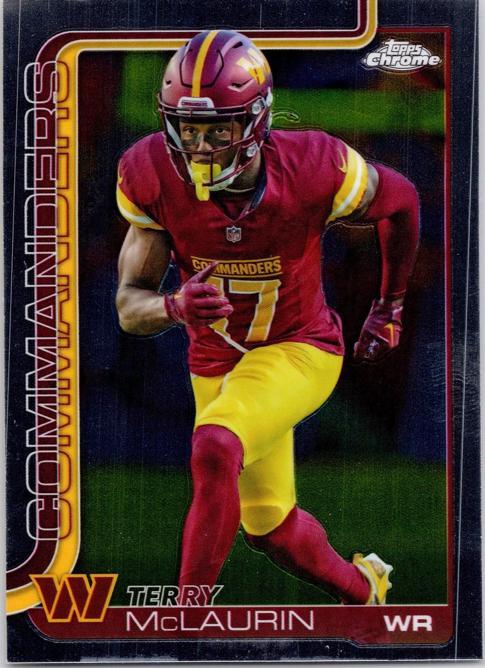 2025 Topps Chrome NFL Stars Lot x8 - Bucky Irving, James Cook, LaPorta