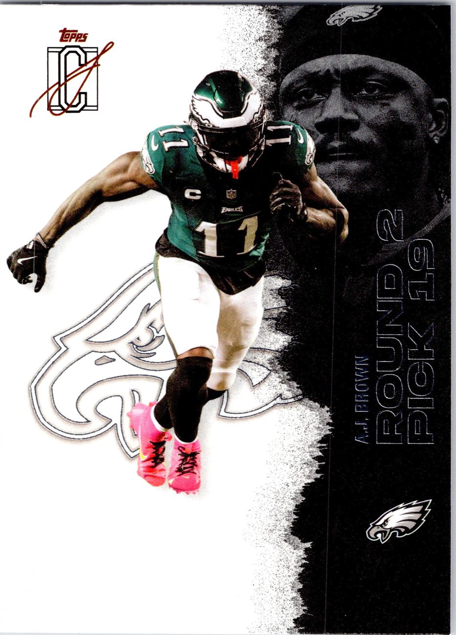 2025 Topps Signature Class Star WR Lot x8 - AJ Brown, MHJ, Adams, Hopkins