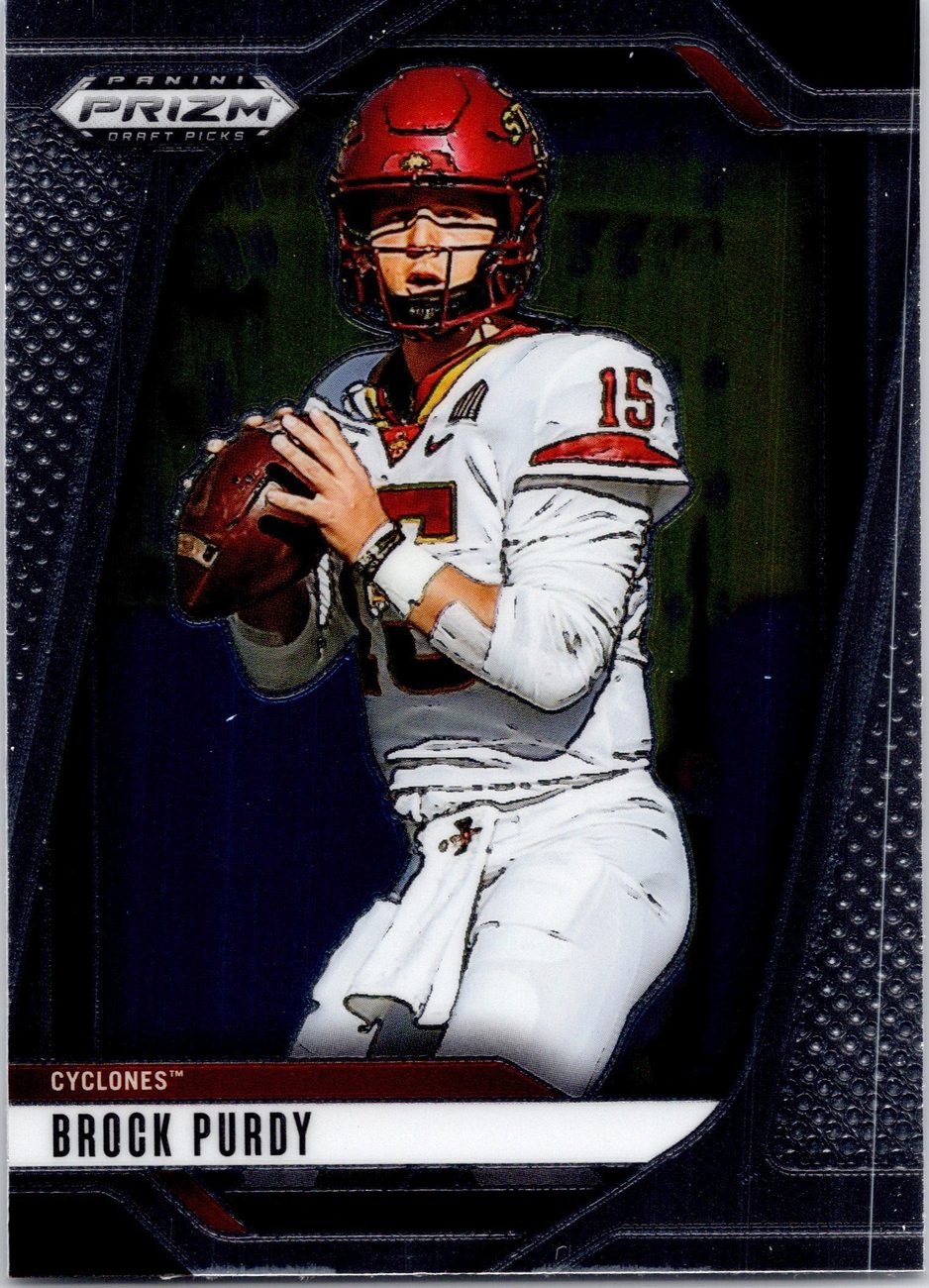 2025 Prizm Draft Picks NFL Stars Lot x4 - Goff, Stroud, Purdy, Collins Red Ice