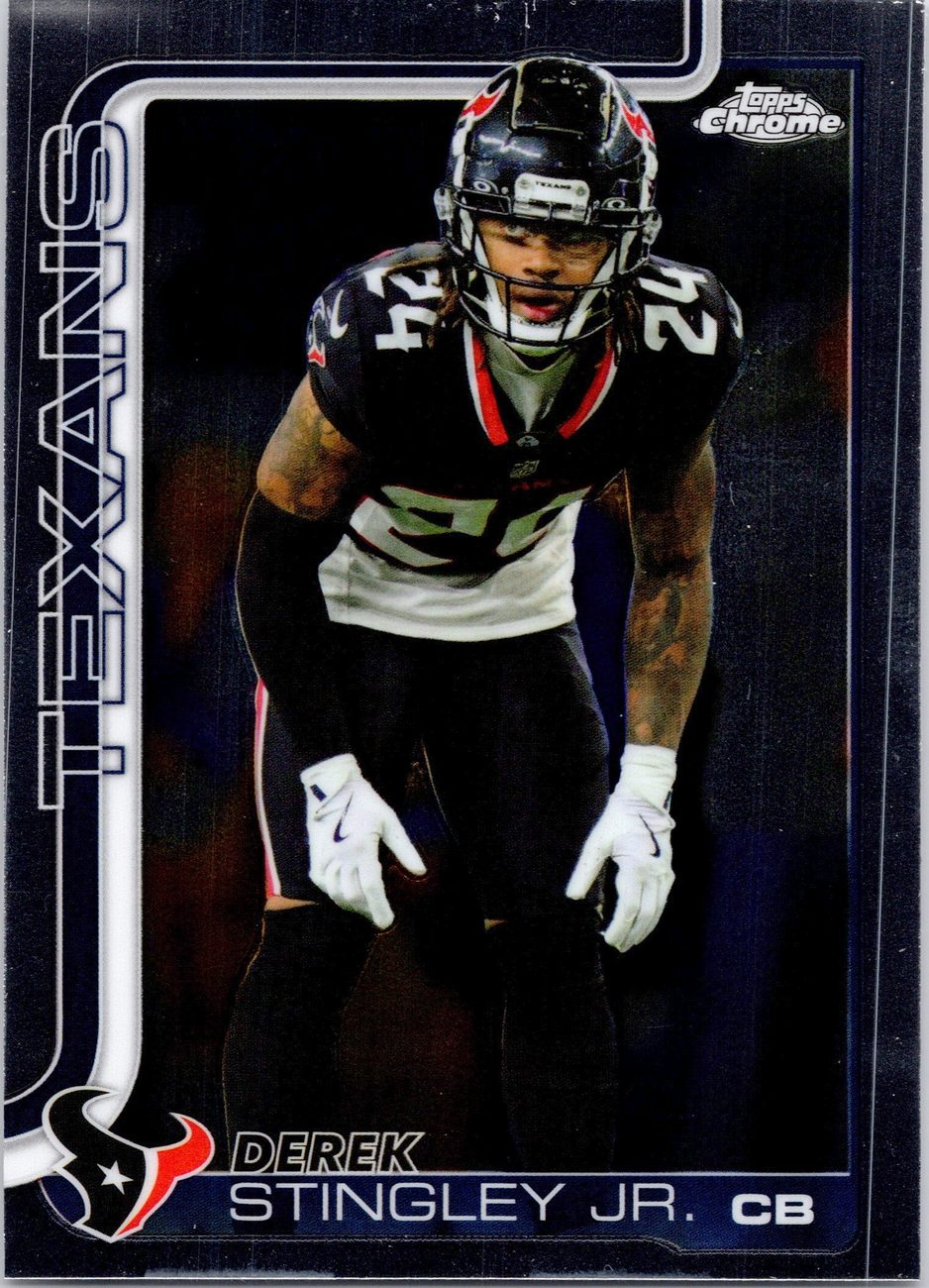 2025 Topps Chrome Defense Lot x9 - Stingley, Harrison Smith, Jared Verse
