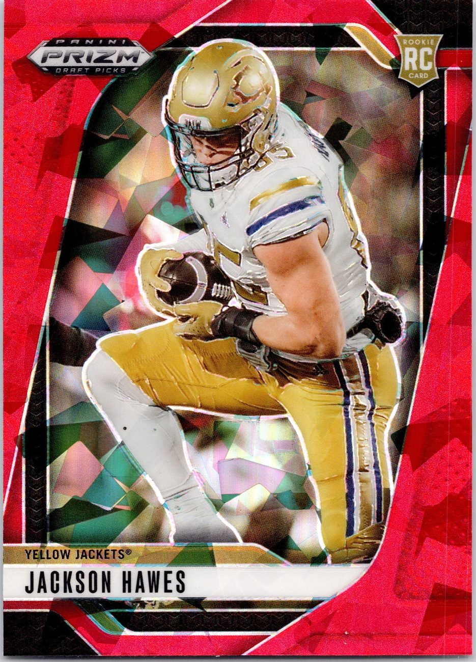 2025 Prizm Draft Picks RED CRACKED ICE Skill Lot x8 - Sampson, Kaleb Johnson