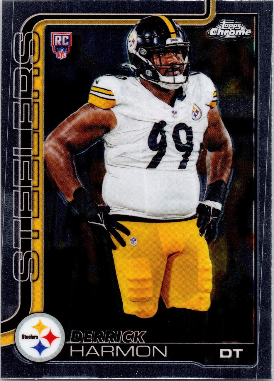 2025 Topps Chrome Rookie Defense Lot x10 - Jalon Walker, Stewart, Barron RC