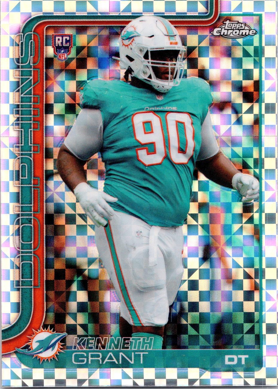 2025 Topps Chrome Rookie X-Fractor Lot x6 - Gabriel, Mike Green, Pink RCs