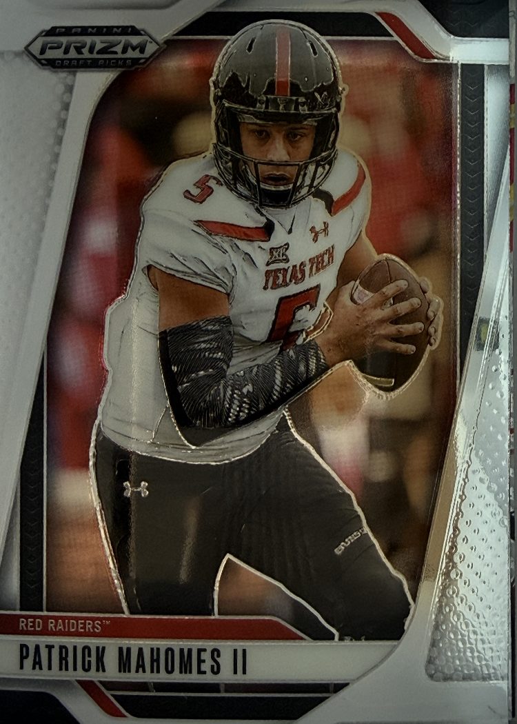 Patrick Mahomes 4-Card Lot - Prizm Draft Picks, Rookies & Stars, Resurgence x2