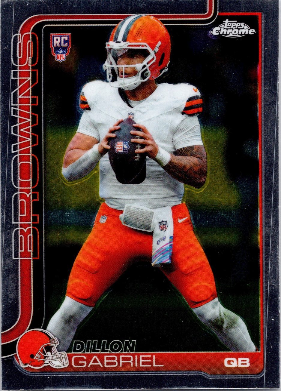 2025 Topps Chrome Rookie Offense Lot x11 - Dillon Gabriel, Higgins, Gordon