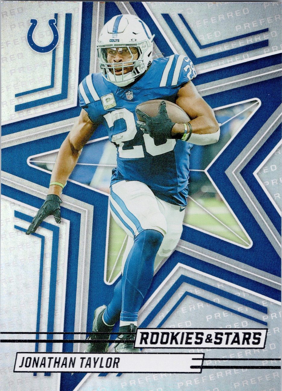 2025 Rookies & Stars RB Lot x6 - Henry, Jacobs, Jonathan Taylor, Bijan