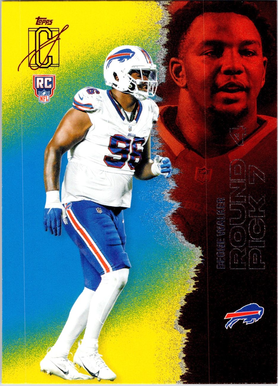 2025 Topps Signature Class Rookie Card Lot x7 - Cam Williams, Collins, Walker