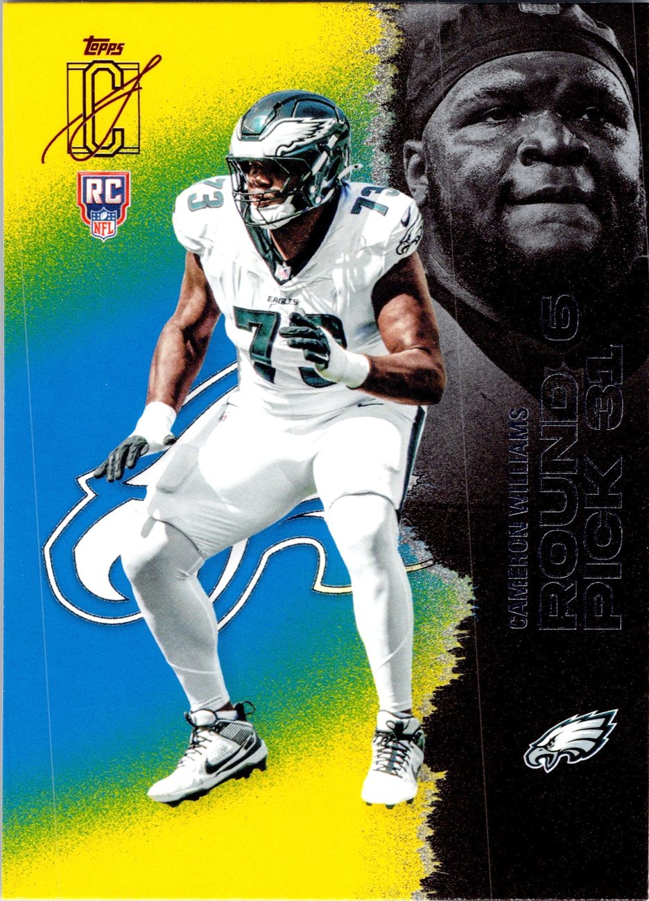 2025 Topps Signature Class Rookie Card Lot x7 - Cam Williams, Collins, Walker