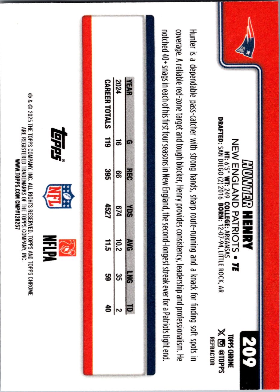 2025 Topps Chrome QB RB TE Lot x8 - Daniel Jones, Swift, Hunter Henry