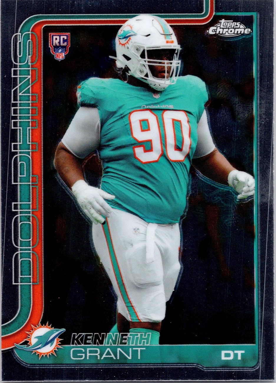 2025 Topps Chrome Rookie Defense Lot x10 - Jalon Walker, Stewart, Barron RC