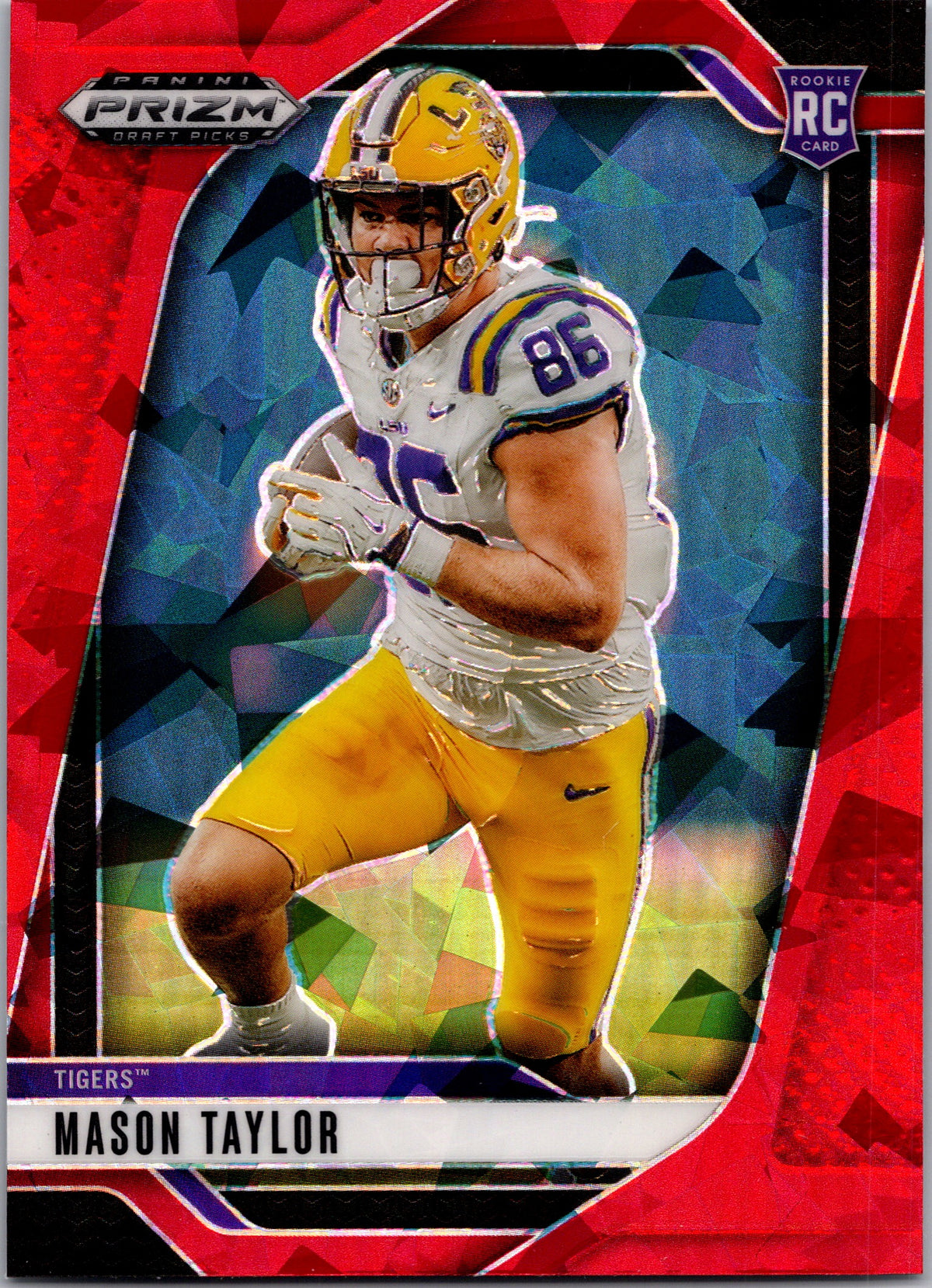Mason Taylor Red Cracked Ice front