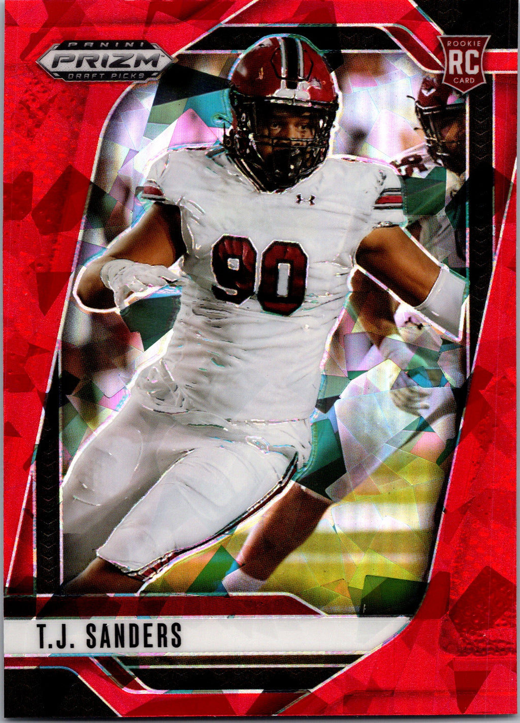 T.J. Sanders Red Cracked Ice front