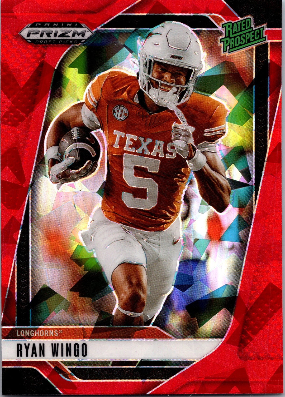 Ryan Wingo Red Cracked Ice front