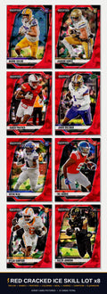 Red Cracked Ice Skill 8-Card Lot cover