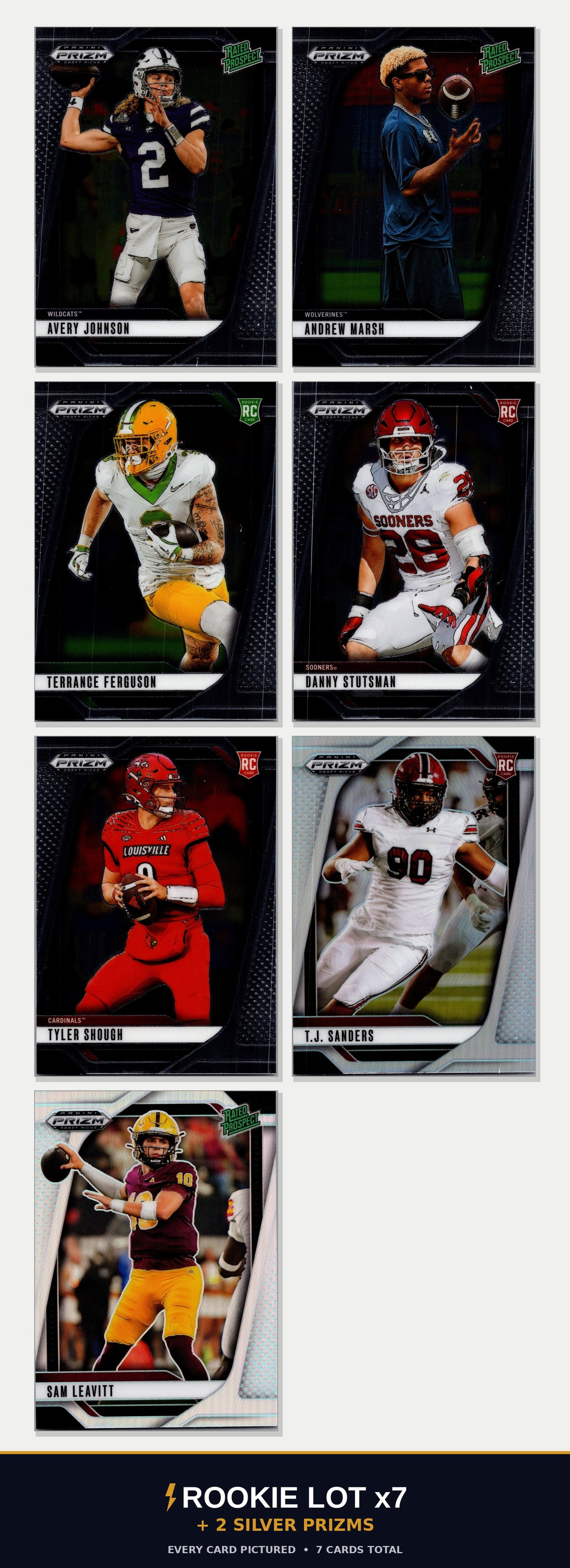 Rookie 7-Card Lot cover