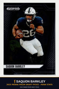 Saquon Barkley 2025 Panini Prizm Draft Picks - Penn State