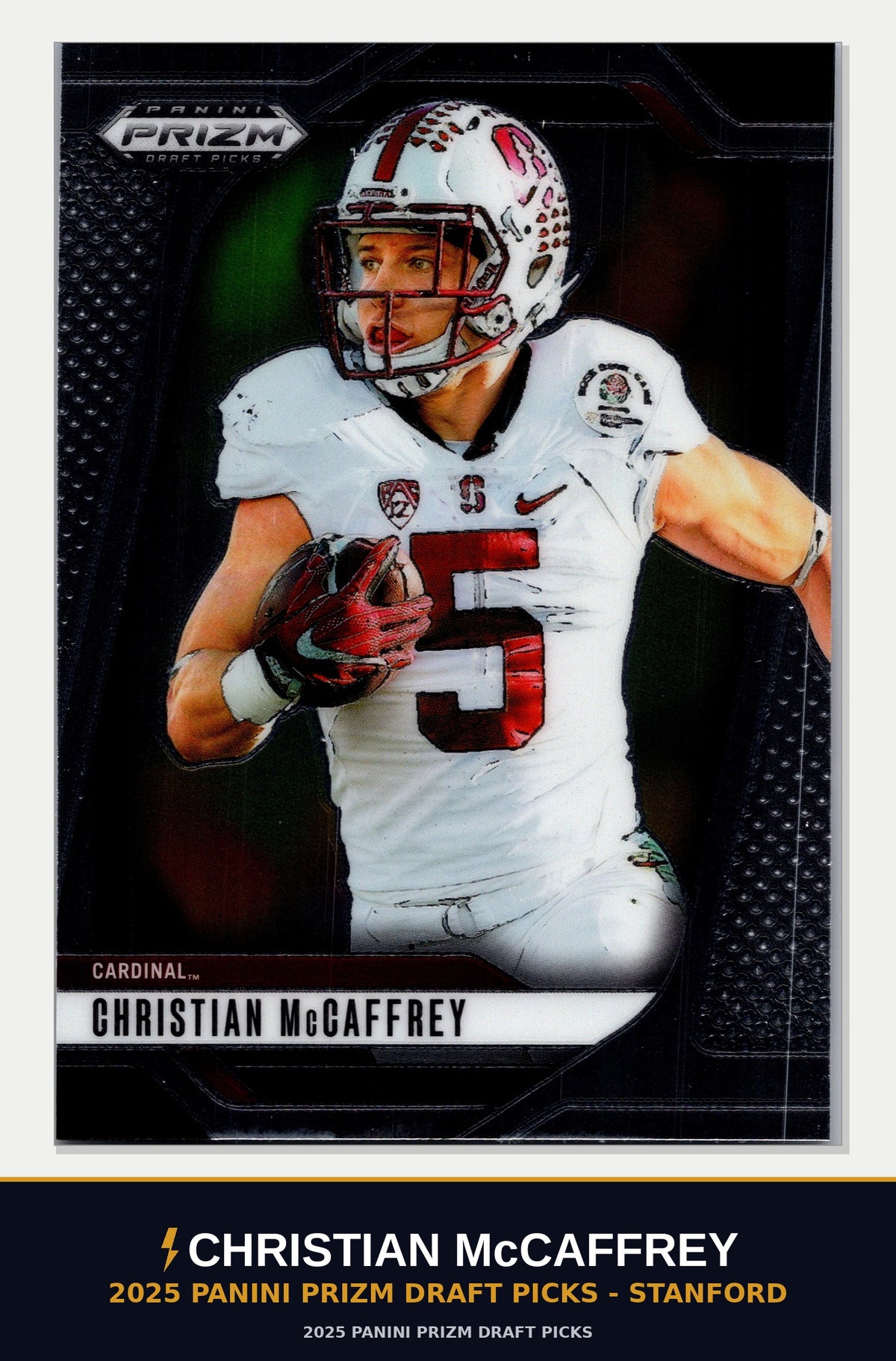 Christian McCaffrey 2025 Panini Prizm Draft Picks - Stanford