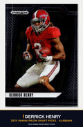 Derrick Henry 2025 Panini Prizm Draft Picks - Alabama