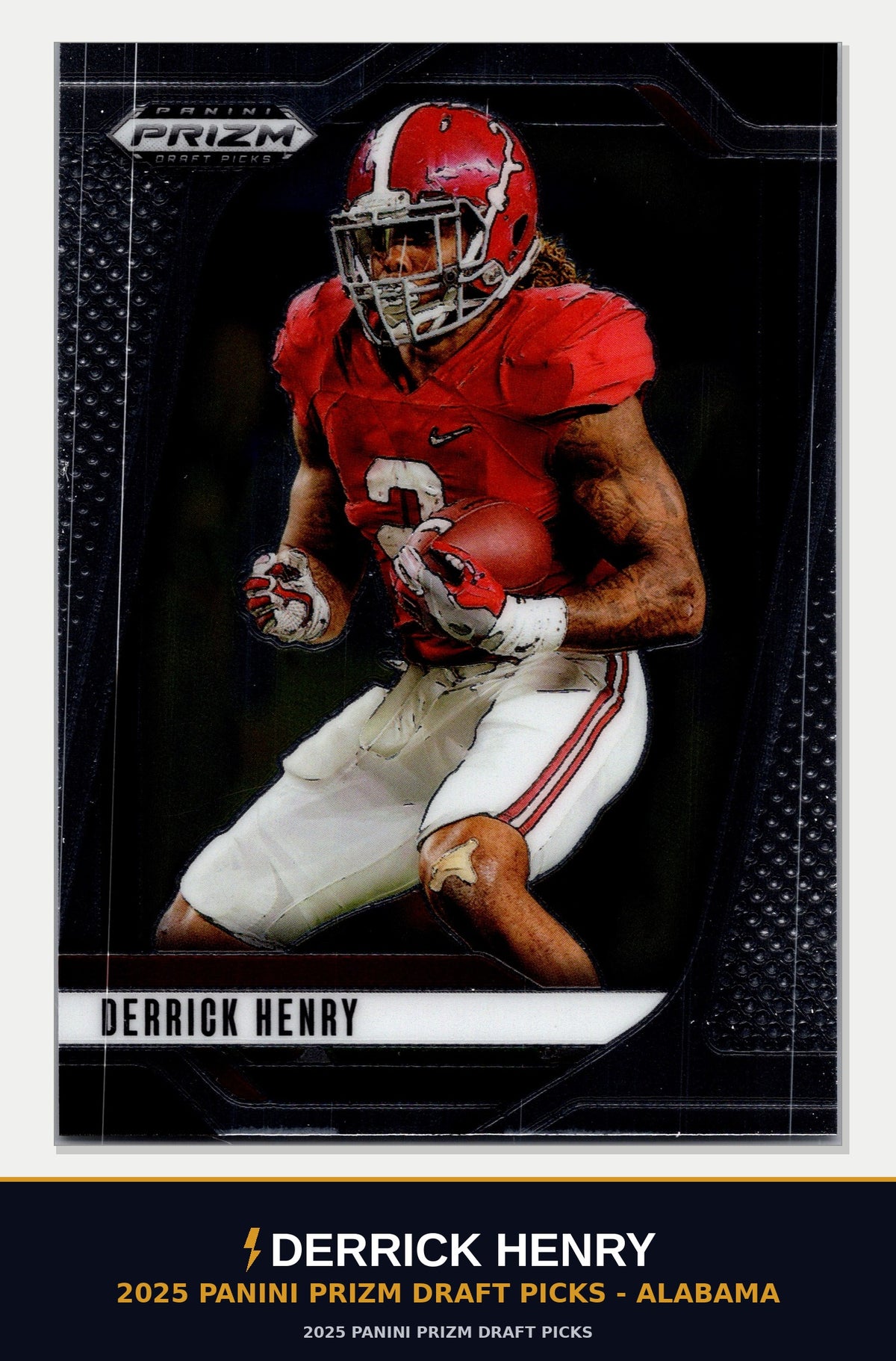 Derrick Henry 2025 Panini Prizm Draft Picks - Alabama