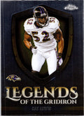Ray Lewis 2025 Topps Chrome LEGENDS OF THE GRIDIRON Ravens Insert