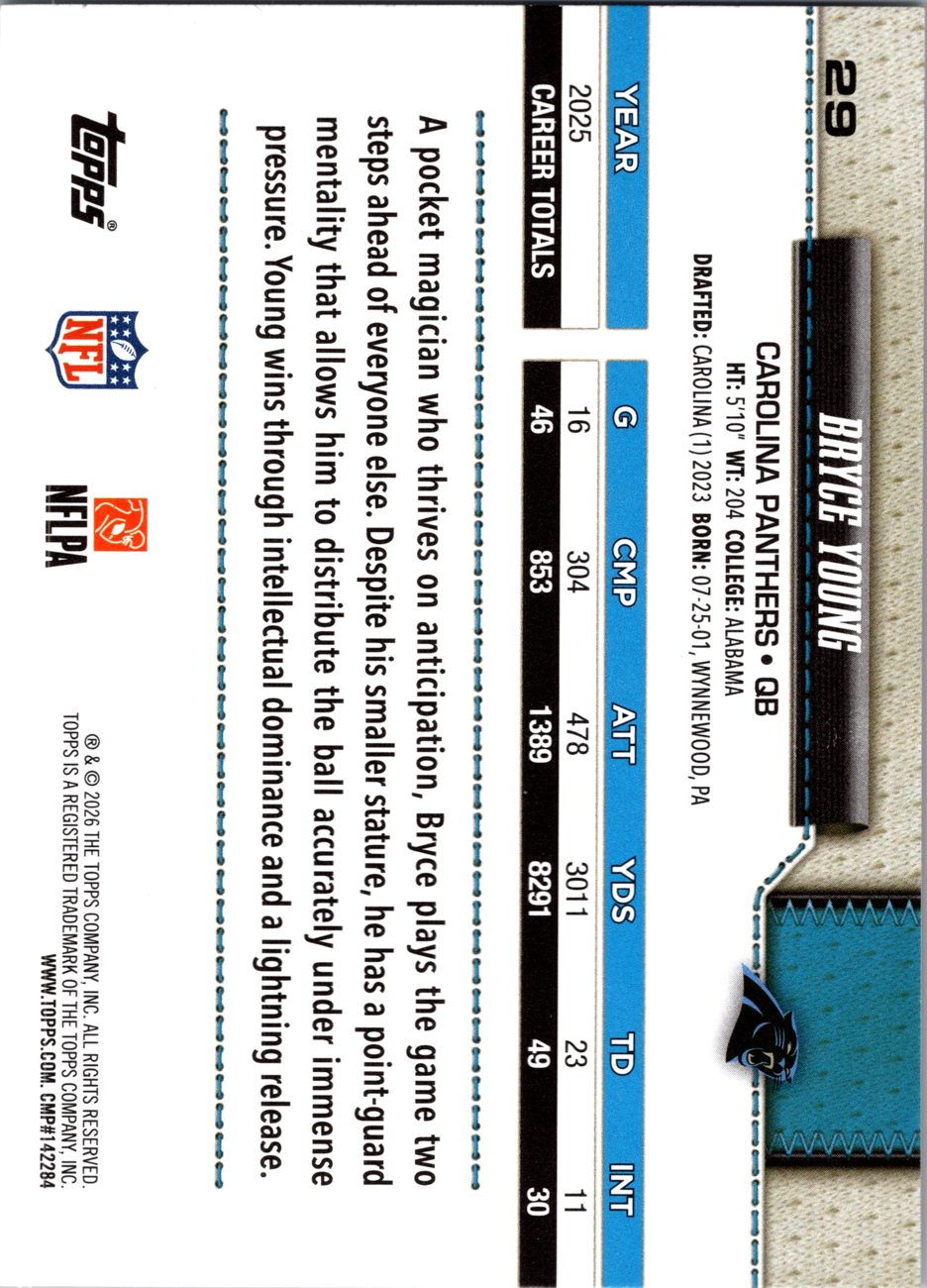 2026 Topps Flagship #29 Bryce Young