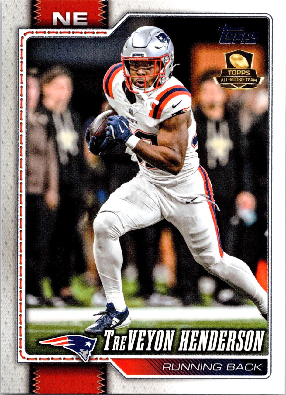 2026 Topps Flagship #135 TreVeyon Henderson All-Rookie Team