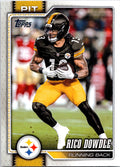 2026 Topps Flagship #30 Rico Dowdle front