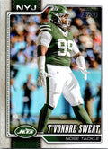 2026 Topps Flagship #256 T'Vondre Sweat front