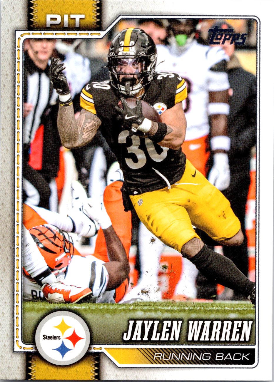 2026 Topps Flagship #174 Jaylen Warren front