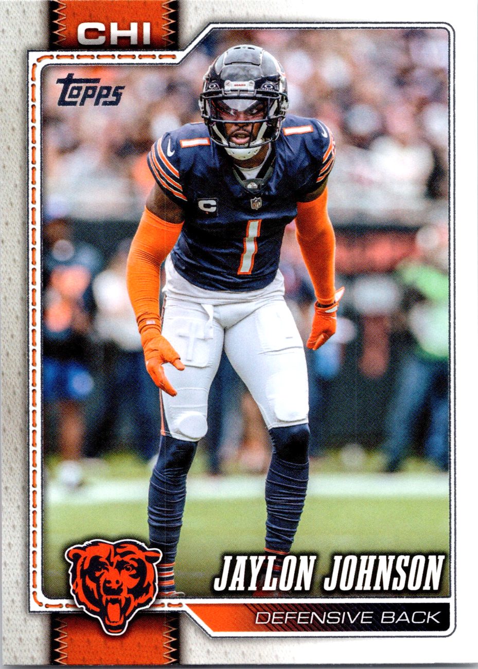 2026 Topps Flagship #38 Jaylon Johnson front