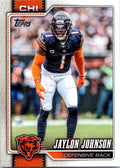 2026 Topps Flagship #38 Jaylon Johnson front