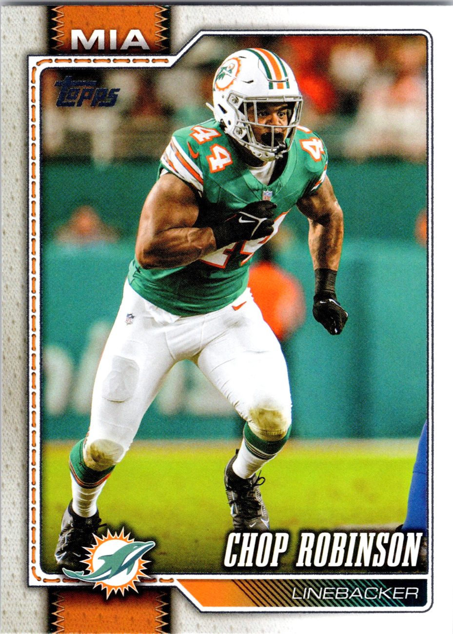 2026 Topps Flagship #128 Chop Robinson front
