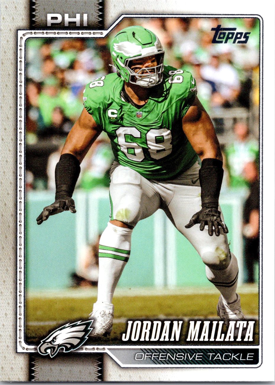 2026 Topps Flagship #166 Jordan Mailata front